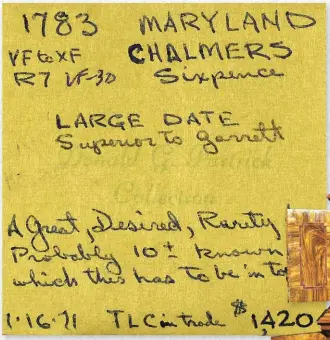  ?? (Image courtesy Heritage Auctions.) ?? Left: A 2x2 paper envelope from the celebrated Donald Partrick collection.