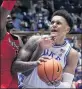  ?? CHRIS SEWARD — AP ?? Paolo Banchero started for Duke on Tuesday night despite a run-in with law enforcemen­t early Sunday.