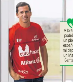  ??  ?? Paquito Navarro posa para AS en Madrid.