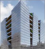  ?? NEWMARK KNIGHT FRANK, JAY PAUL CO. ?? The 840,000-square-foot San Jose office tower at 200 Park Ave., is being developed by Jay Paul Co.