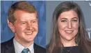  ?? KEN JENNINGS AND MAYIM BIALIK BY AP ??