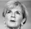  ??  ?? Julie Bishop