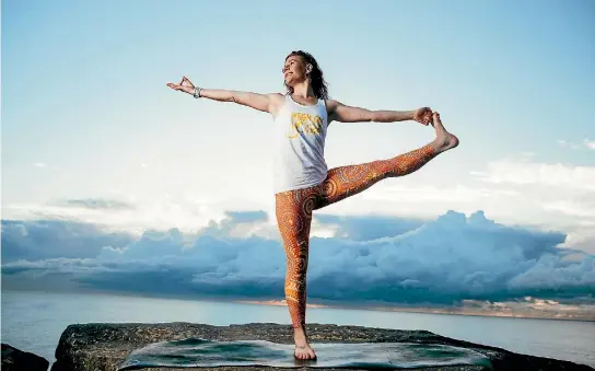  ??  ?? Lizzie Dixon discovered yoga after being ill for a long time.