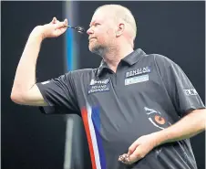  ??  ?? Raymond Van Barneveld says he won’t miss darts.