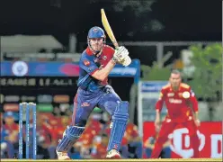  ?? BCCI ?? Mitchell Marsh scored 63 off 48 balls against Punjab Kings on Monday.