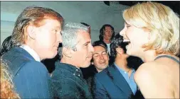  ?? CEDOC PERFIL ?? JUNTOS. Trump y Epstein cuando ambos eran muy amigos.