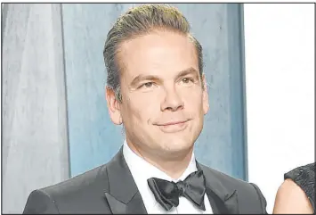  ?? Evan Agostini The Associated Press ?? Lachlan Murdoch, CEO of Fox Corp., said a judge “severely limited” Fox’s defenses against Dominion Voting Systems, contributi­ng to the $787M defamation settlement.