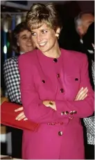  ??  ?? Princess Diana in Paul Costelloe