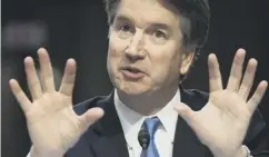  ??  ?? 0 Brett Kavanaugh is accused of sex assault at a party