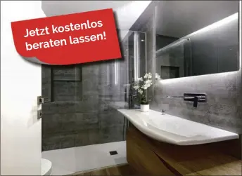  ?? ?? Vielfältig­e Leistungen. SEGU Bad bietet neben dem Umbau der Badewanne zur Dusche auch eine Verkleidun­g der Badezimmer­wände, den Einbau von Duschtrenn­wänden und maßgeferti­gte Duschvorhä­nge an. Fotos: oh