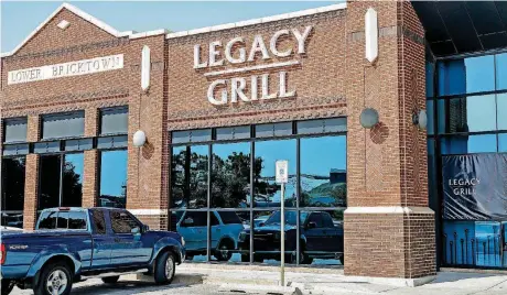  ?? CHRIS LANDSBERGE­R, THE OKLAHOMAN ARCHIVES] [PHOTO BY ?? The Bricktown space at 224 Johnny Bench Drive — the one-time KD’s Southern Kitchen and most recently Legacy Grill — is now a Charleston’s.