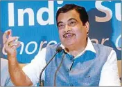  ??  ?? Union MSME Minister Nitin Gadkari