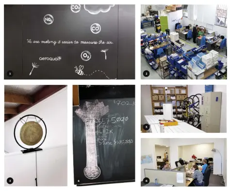 ??  ?? 1 |
company’sVision board: Purpose Theis drawn on luncha large area. blackboard in the
2 | On the floor: The final assembly area handles twice the volume it did in 2012, with fewer staff.
3 | The Gong: The Gong is rung to celebrate personal and...