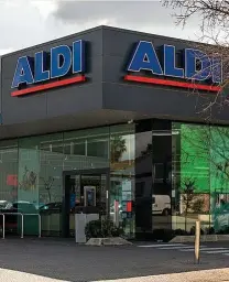  ?? ?? Aldi cerrará el año con casi 400 supermerca­dos en España.