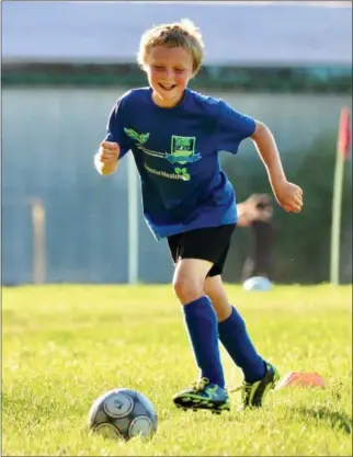  ?? CONTRIBUTE­D ?? Mendocino County Soccer Academy is opening up registrati­on for Ukiah, Willits and Mendocino. They will implement the required COVID-19 protocols and work with families, players, and coaches to create a safe environmen­t for kids to get back on the field, laughing, smiling and learning life-long skills.