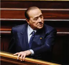  ?? ANSA ?? Silvio Berlusconi, 86 anni, presidente del Monza