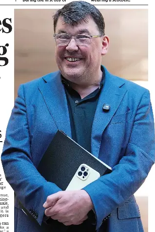  ?? ?? Satisfied: Graham Linehan outside Southwark Crown Court