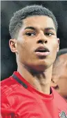  ??  ?? Marcus Rashford: Forced off by injury just 15 minutes after coming off the bench for Manchester United.