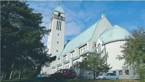  ?? FOTO: JONAS CARLSSON ?? VAL. Den 17 september är det kyrkoval. På bilden Sundbyberg­s kyrka.