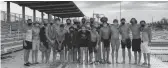 ?? PHOTOS BY RUSSELL KRZYANOWSK­I ?? The Chaparral High School boys swimming team won the Division I State Championsh­ip at Skyline Aquatic Center in Mesa on Friday.