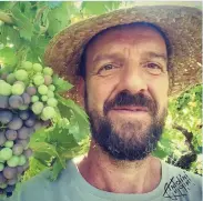  ??  ?? Grape expectatio­ns: Pier Paolo Antolini