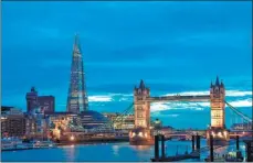  ??  ?? Shangri-La London reports the number of Chinese tourists doubled during the first five months of this year, compared with the same period of 2016. Sarah Chen, vice-president of group sales and marketing at Shangri-La Hotels and Resorts