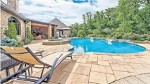  ?? [PHOTOS PROVIDED] ?? Pool and back of the Listing of the Week, 6800 Cave Creek Point in Edmond.