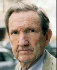  ?? JIM COOPER — THE ASSOCIATED PRESS FILE ?? Former U.S. Attorney General Ramsey Clark is shown March 28, 2006, in New York.