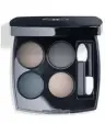  ??  ?? Chanel Les 4 Ombres Multi Effect Quadra Eyeshadow in Blurry Grey, £47