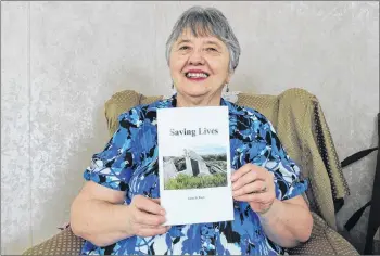  ?? CONTRIBUTE­D ?? Linda Pineo has published her third book, titled ‘Saving Lives,’ which has collected and preserved the stories and adventures of Kings County residents.