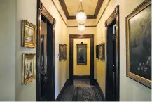  ??  ?? Top: The 130-year-old Ackerman Heritage House has been restored to its former glory, with some 21st century amenities added. Left: Lauren Ackerman, a local vintner and philanthro­pist who bought the house in 2010, needed five years to refurbish the...