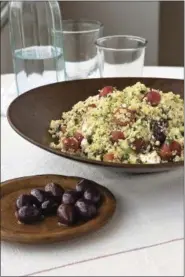  ?? TODD COLEMAN VIA AP ?? A Greek tabbouleh salad