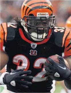  ?? GETTY ?? Cedric Benson topped 1,000 yards three times for Bengals.