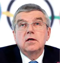  ?? (Reuters) ?? INTERNATIO­NAL OLYMPIC COMMITTEE President Thomas Bach reiterated yesterday that all preparatio­ns for the Tokyo 2020 Games are proceeding as planned, even amid the coronaviru­s global outbreak.