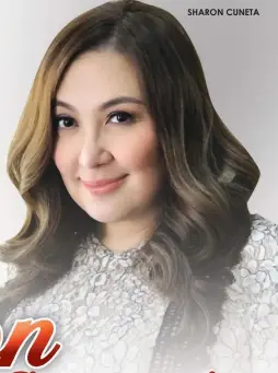  ??  ?? SHARON CUNETA