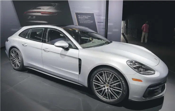  ?? — BLOOMBERG FILES ?? Some predict a revival of wagons — like the Porsche Panamera Sport Turismo above — in an auto industry currently full of SUVs.