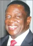  ??  ?? President Mnangagwa