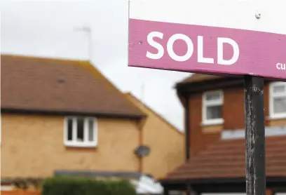  ?? CHRIS ISON ?? House prices hit a record high of £254,606 on average in March