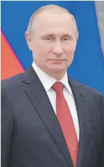  ?? Picture: AFP ?? STRONGMAN. Russian President Vladimir Putin.