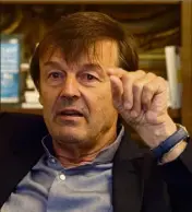  ?? (Photo AFP) ?? C’est hier matin, sur BFMTV/RMC, que Nicolas Hulot s’est exprimé sur son éventuel départ du gouverneme­nt cet été.