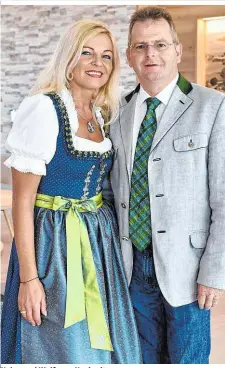  ??  ?? Helga und Wolfgang Hochreiter