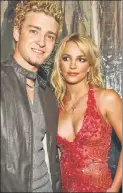  ?? ?? BYGONE: Justin Timberlake and Britney Spears dating in 2002.