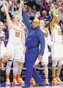  ?? GETTY IMAGES ?? Coach Quentin Hillsman and the Syracuse Orange hope to spring one of the biggest upsets in history.