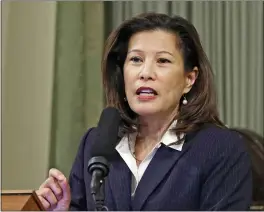  ?? RICH PEDRONCELL­I — THE ASSOCIATED PRESS ?? Thousands of sex offenders could qualify for earlier release under a ruling by California Supreme Court Chief Justice Tani Cantil-Sakauye, who wrote the opinion for the unanimous bench.