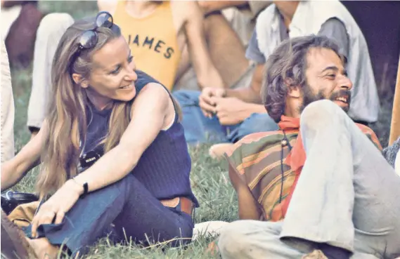  ?? ?? Hedonistic heads: boomers at Woodstock, 1969
Below: Cosmo Landesman, veteran libertine