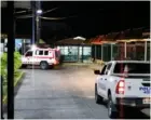  ?? REInEr MOnTErO ?? La víctima fue trasladada en condición roja al Hospital de Guápiles.