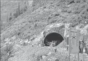  ?? HT FILE PHOTO ?? Underconst­ruction Rohtang tunnel in Kullu.