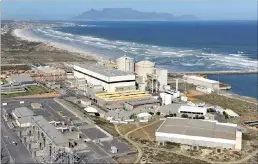  ??  ?? An aerial picture of Eskom’s Koeberg power station. The performanc­e of Koeberg has consistent­ly been one of the strongest within the Eskom fleet of power stations.