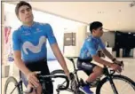  ??  ?? Mikel Landa y Nairo Quintana.