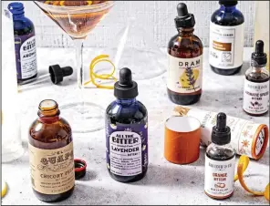  ?? (For The Washington Post/Scott Suchman) ?? Nonalcohol­ic bitters will give your zero-proof cocktails a boost.